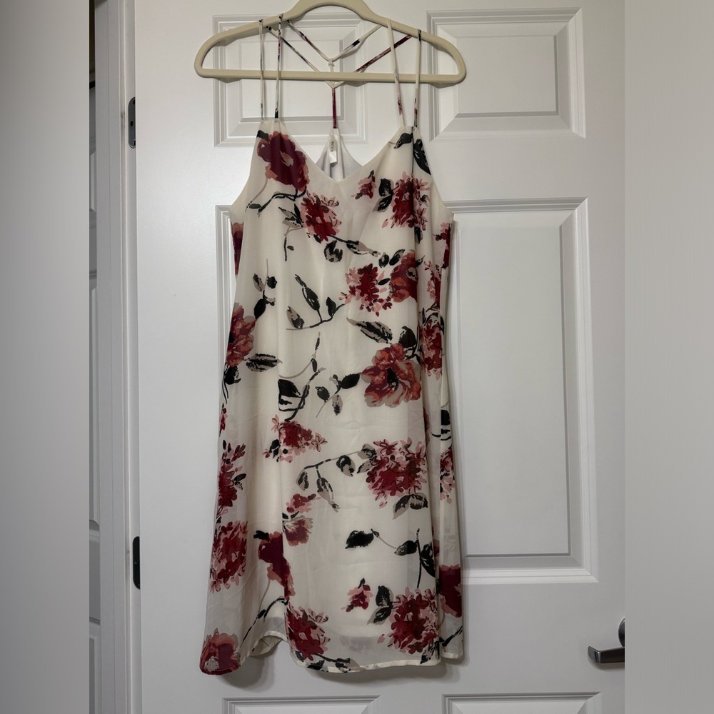 Floral Spaghetti Strap Dress NWOT - Picture 1 of 4